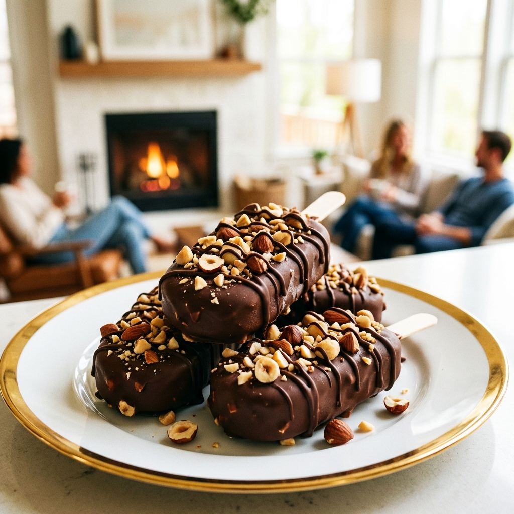 High-Protein Drumstick Ice Cream Bars for a Healthy Delight