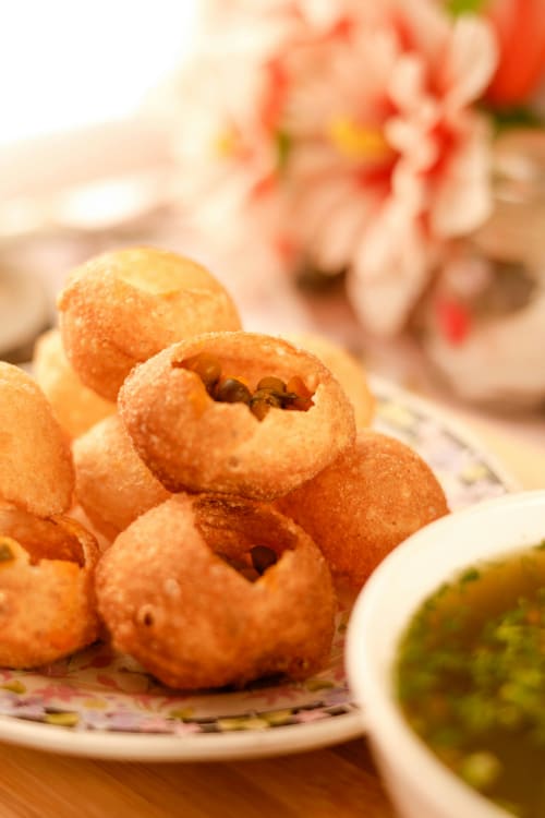 Crispy Paani Poori