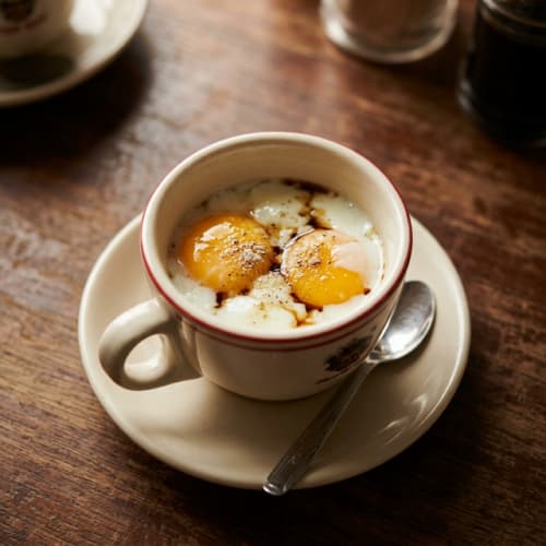 Half Boiled Egg 1 set