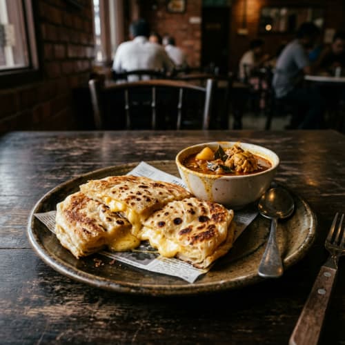 Roti Cheese / Garlic