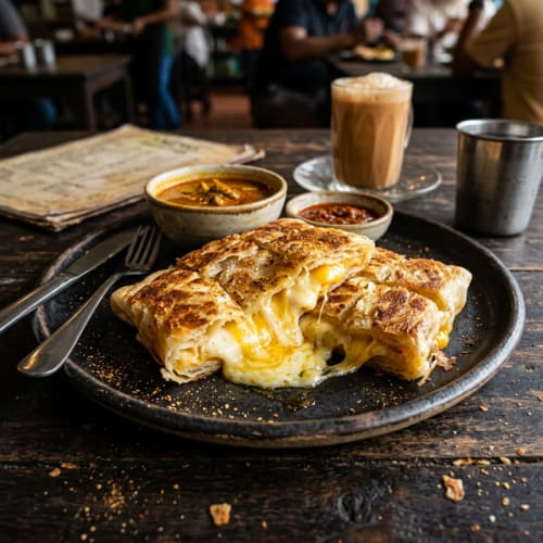Roti Double Cheese