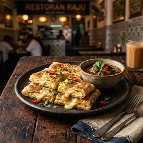 Roti Telur Cheese