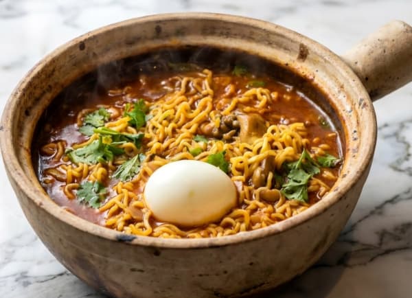 Sizzling Claypot Curry Maggi
