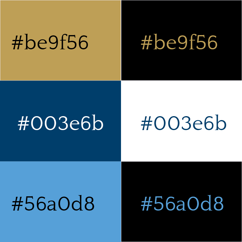 Visual of colour contrast