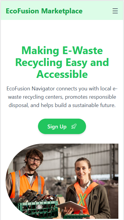 E-waste Centre screenshot