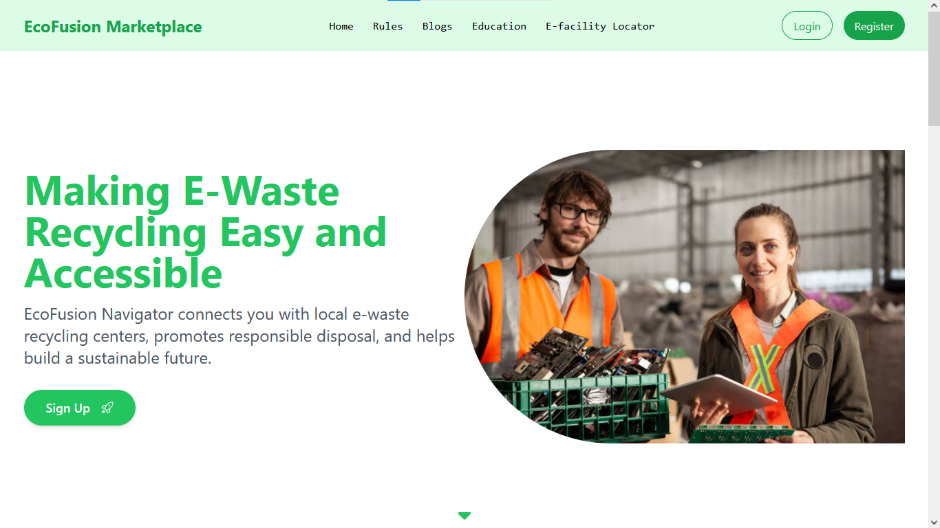 E-waste Centre screenshot