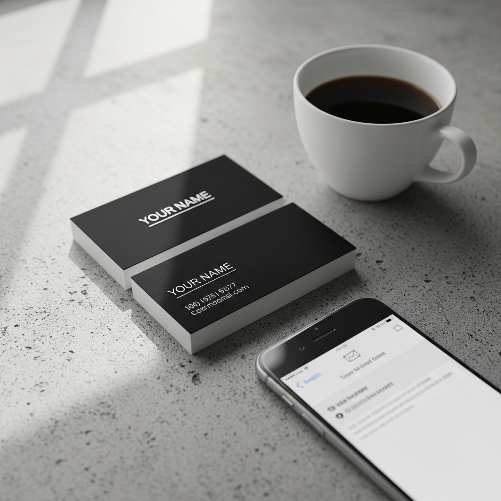 The Modern Business Card: When and How to Use Them for Maximum Impact