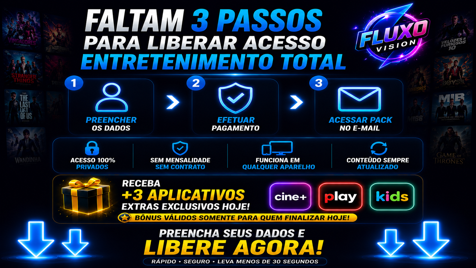 Preencha seus dados e libere agora