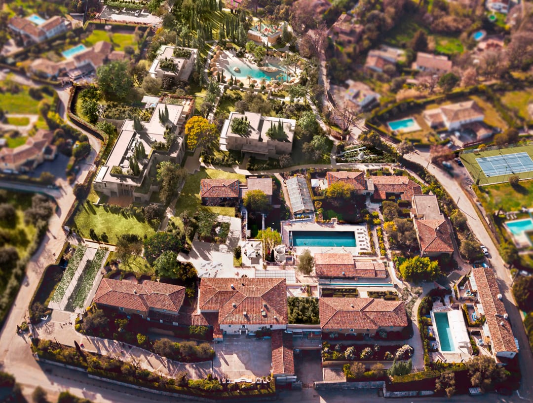 Les 4 plus beaux Mas en Provence - Destinations - vue panoramique