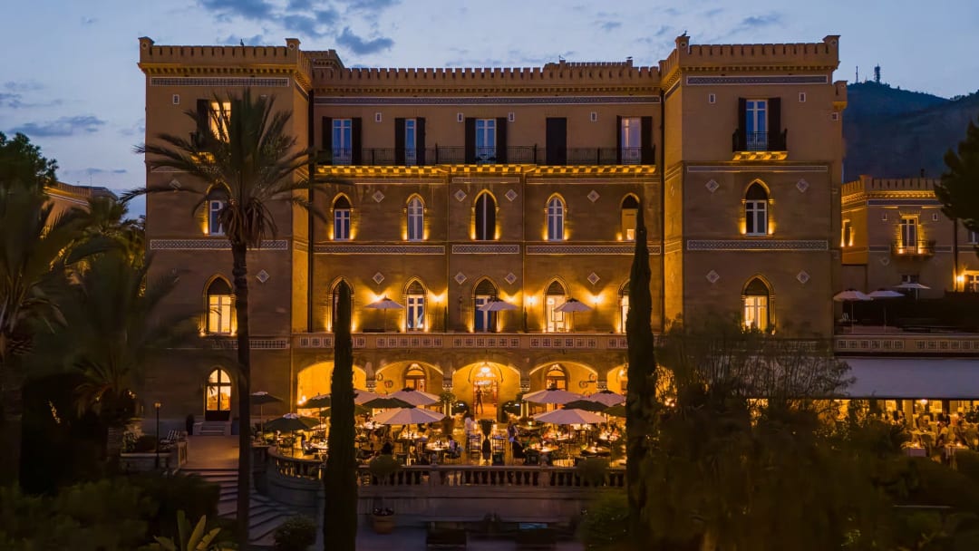 Villa Igiea, un palais du XIXe siècle sur la baie de Palerme