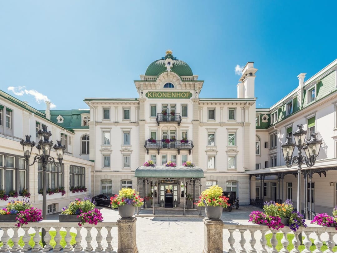Grand Hotel Kronenhof, un hôtel majestueux au cœur de Pontresina