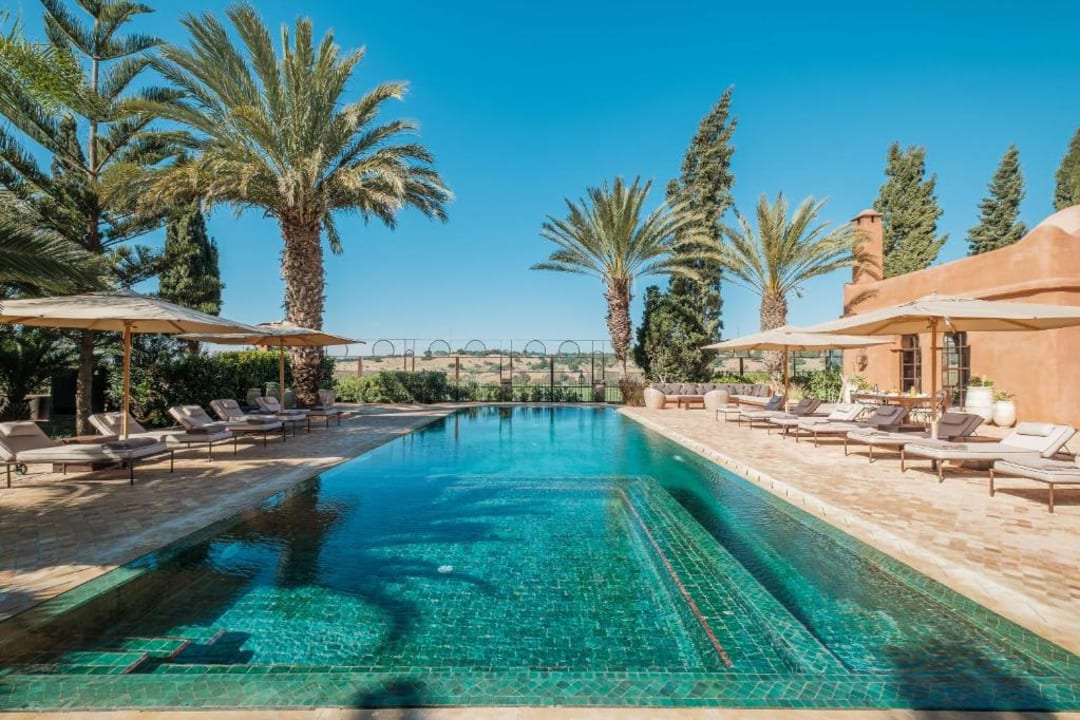 Le Jardin des Douars, un hôtel au style ksar dans les collines d'Essaouira - Villas et chambres d'hôtes - vue panoramique