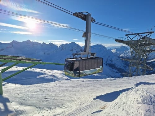 Rüfikopf Seilbahn 2 Bergstation