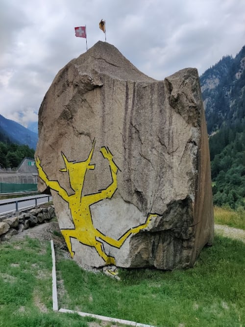Teufelsstein Göschenen