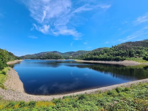 Zufahrt Dammkrone Odertalsperre