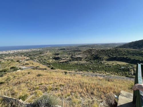 Panoramic view of Avola