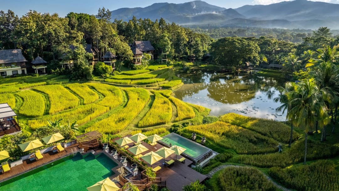 Four Seasons Resort Chiang Mai : rizières, quiétude et luxe familial - Hôtels - image principale