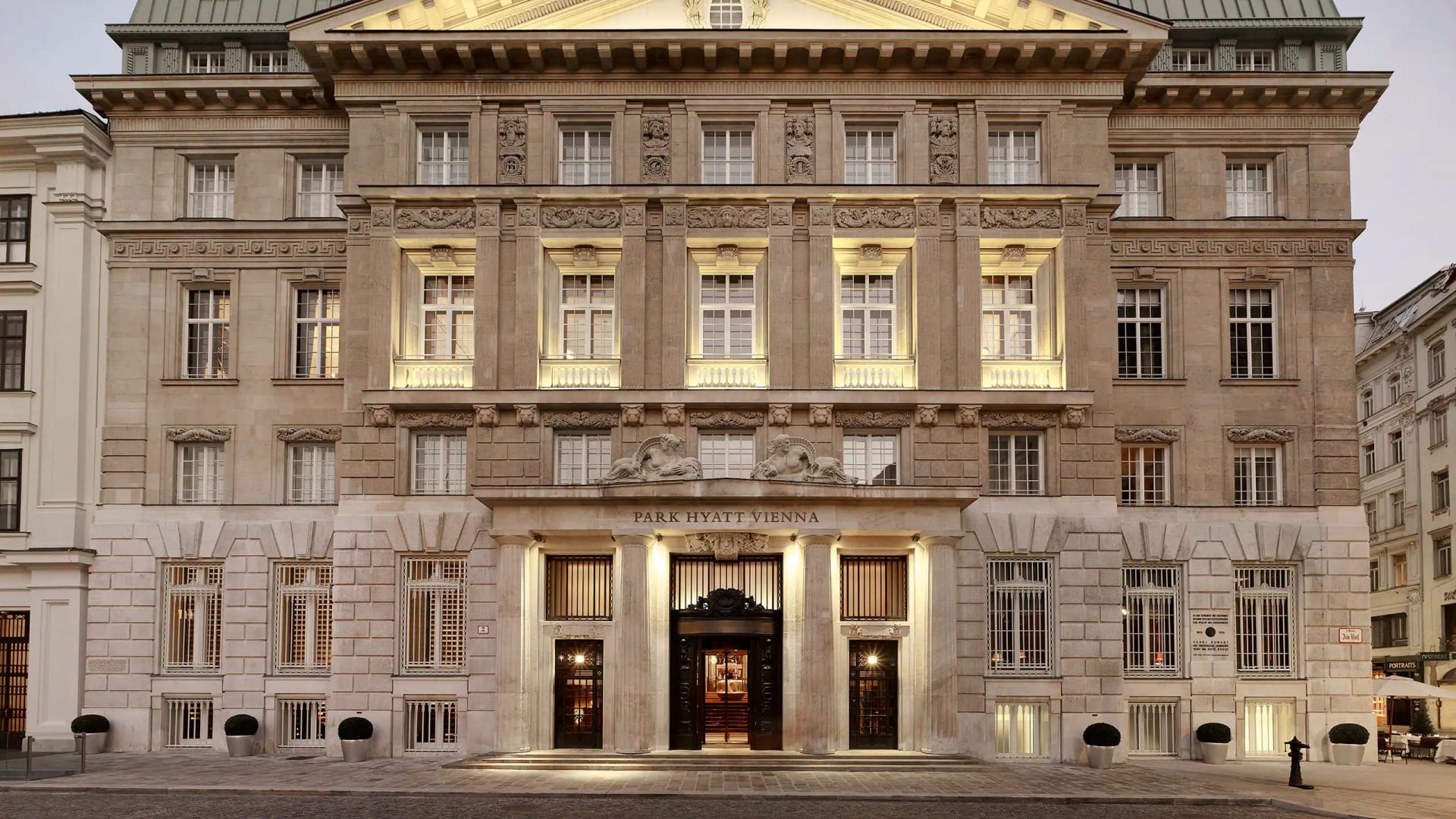 Park Hyatt Vienna, un hôtel de luxe dans l'ancien bâtiment d'une banque