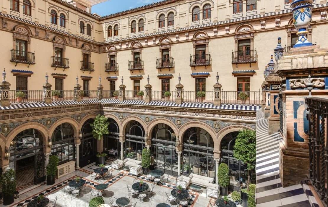 Hotel Alfonso XIII, un joyau du début du XXe siècle à Séville - Hôtels - vue panoramique