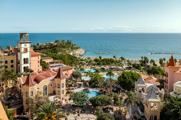 Bahia del Duque, un hôtel inspiré par une villa coloniale du XIXe siècle - Hôtels - vue panoramique
