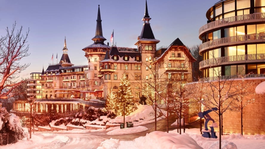 The Dolder Grand, un hôtel emblématique surplombant Zurich - Hôtels - vue panoramique