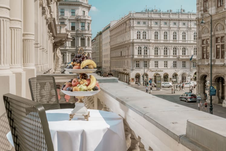 Hotel Sacher Wien, un hôtel historique de la fin du XIXe siècle - Hôtels - vue panoramique