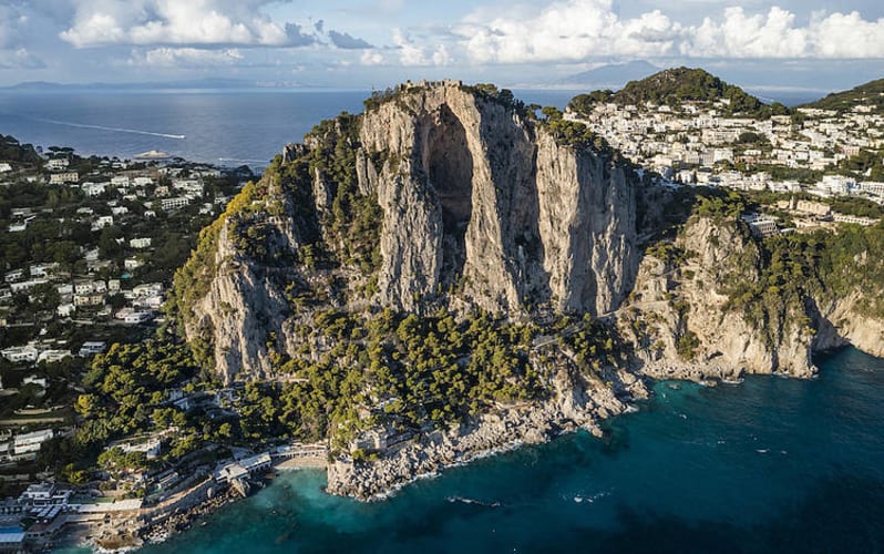 Villa Castiglione : La reine de Capri - Villas et chambres d'hôtes - vue panoramique