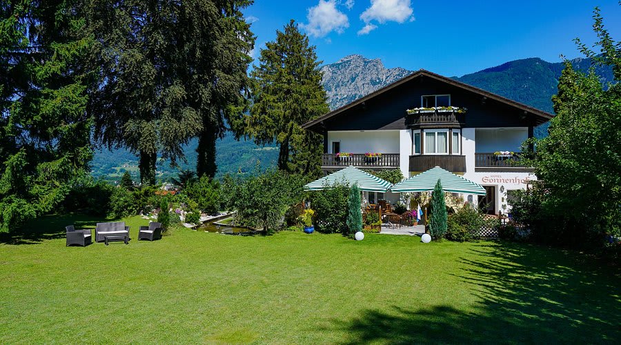Villa Sonnenhof, un hôtel surplombant Bad Reichenhall - Hôtels - vue panoramique