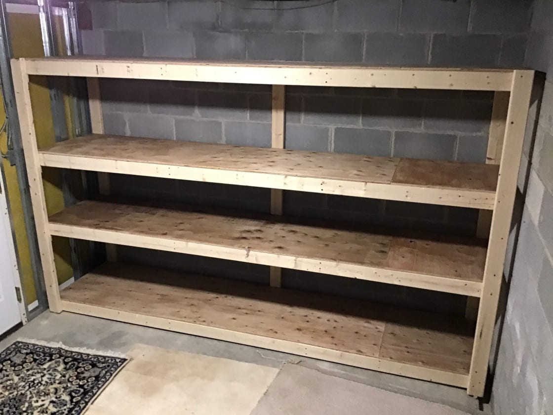 Heavy Duty Storage Shelf — hero
