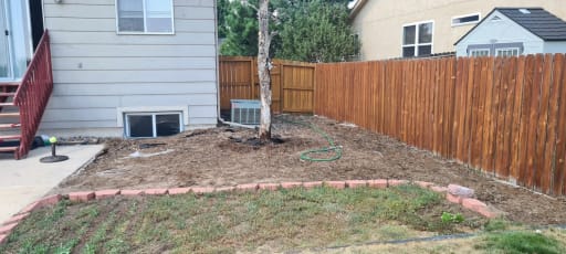 Full Backyard Renovation — before