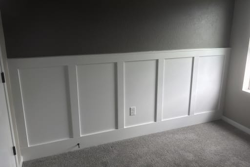 office wall panel build and install — hero