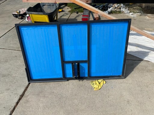 Basketball Hoop Installation — during