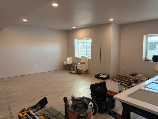 French Doors And Bifold Door Install — during