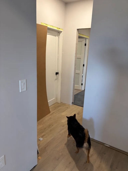 French Doors And Bifold Door Install — during