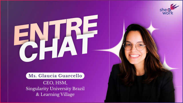 EntreChat with Ms. Glaucia Guarcello
