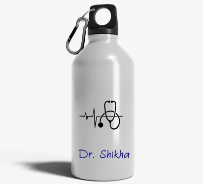 Sipper Bottle [Sporty Look] Personalize with Doctor Name -Personalized Gift