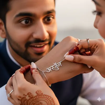 Name Bracelet For Him