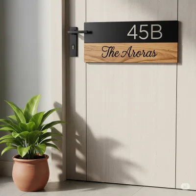 Stylish Custom Name Plate