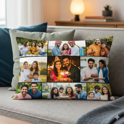 Photo Collage Pillow