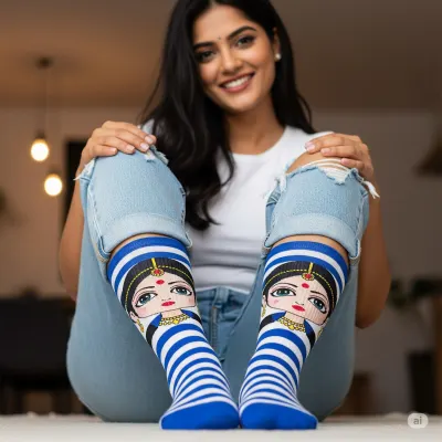 Customized Socks with Face – Fun Personalized Gift