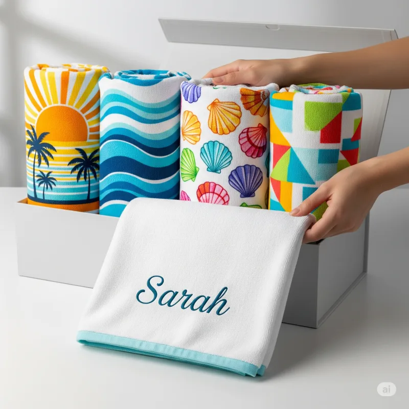 Family-Pack-Personalized-Towels-Set
