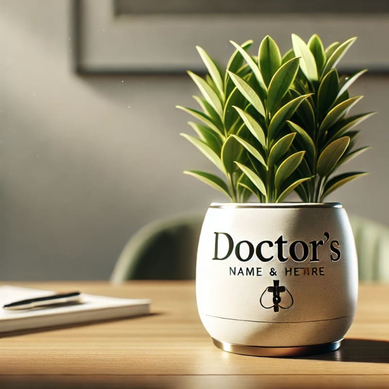 Engraved-Desk-Plant-Pot
