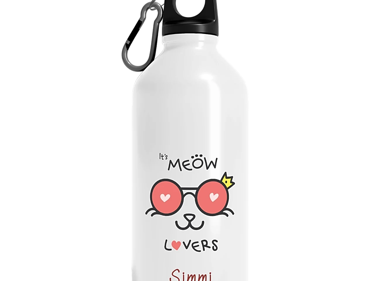 Personalized It is Meow Lover Quoted Name Sipper - A Unique Gift Idea 