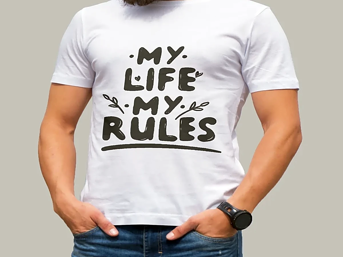 My Life My Rules Printed Unisex T-Shirt