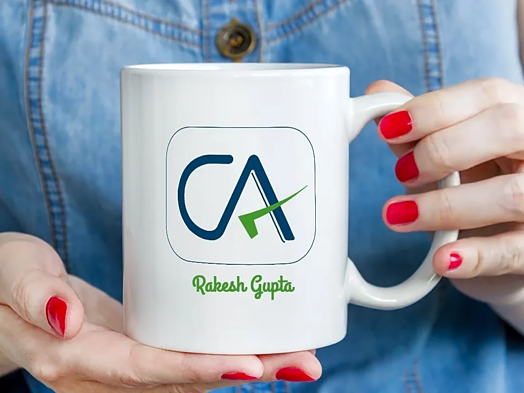 Personalized CA Art Ceramic Mug 11 OZ 
