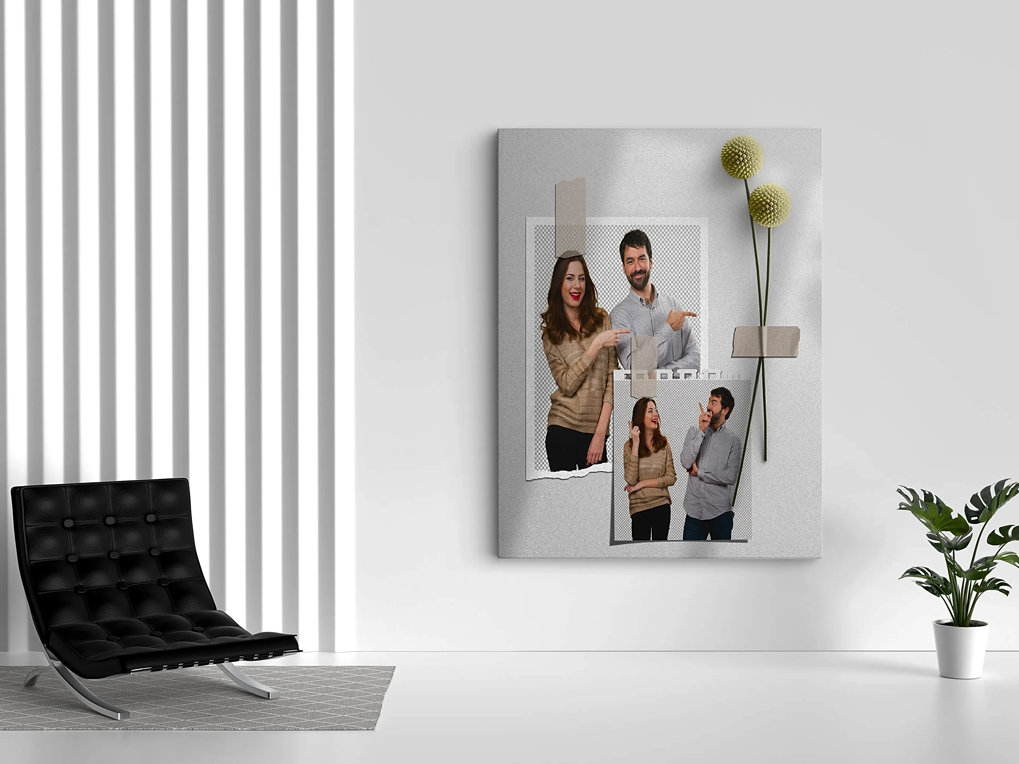 Personalized Acrylic photo Frames For His and her 