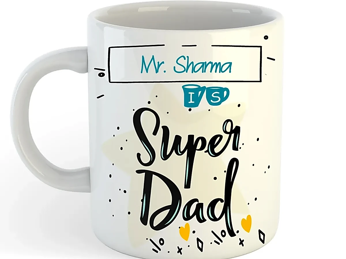 Super Dad Ceramic Coffee Mug 