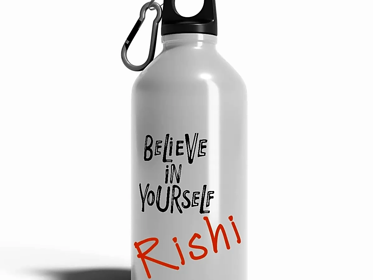 Printed Aluminum Sipper Water Bottle