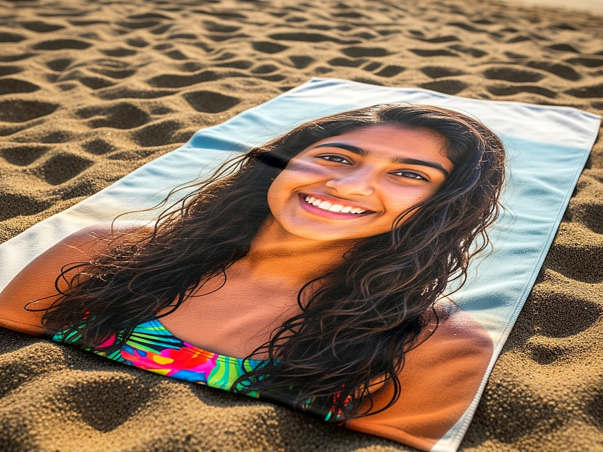 Custom Beach Towel Gift Idea