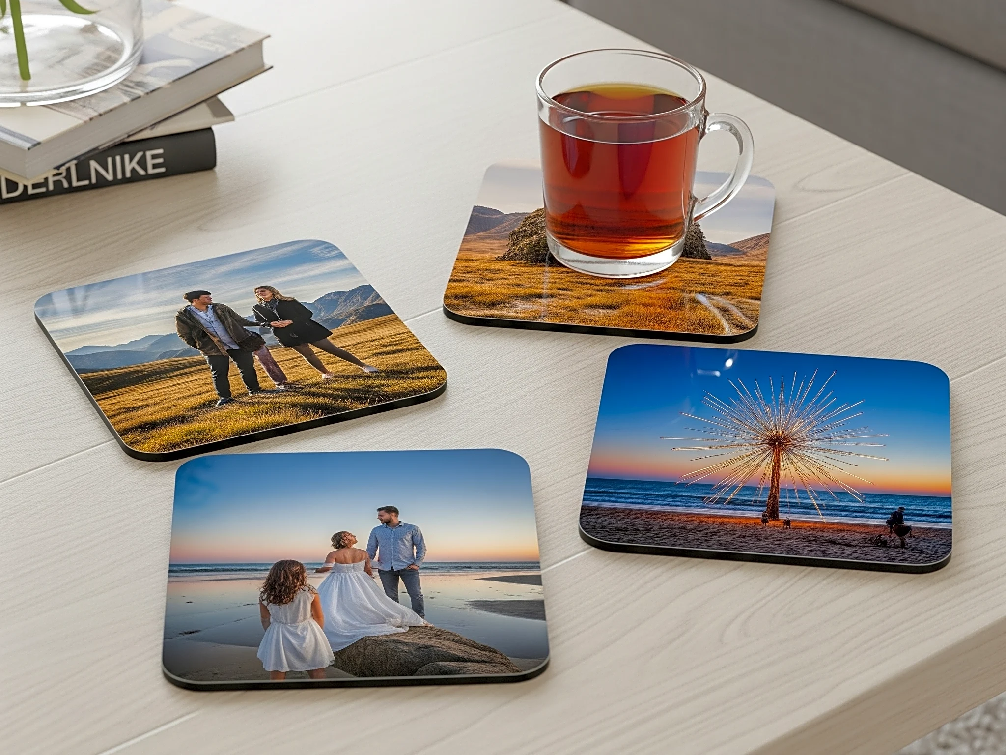 Photo Coasters Personalized Gift